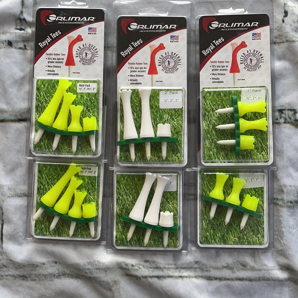 Rubber Golf Tees